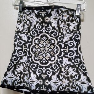 White House Black Market Floral Bustier Size 2.